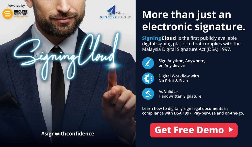 Signingcloud More Than Just An Cloud Based Electronic Signature Platform Securemetric Technology